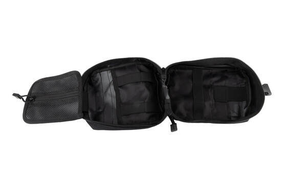 Primary Arms First Aid Pouch - Black has multiple storage options for medical supplies